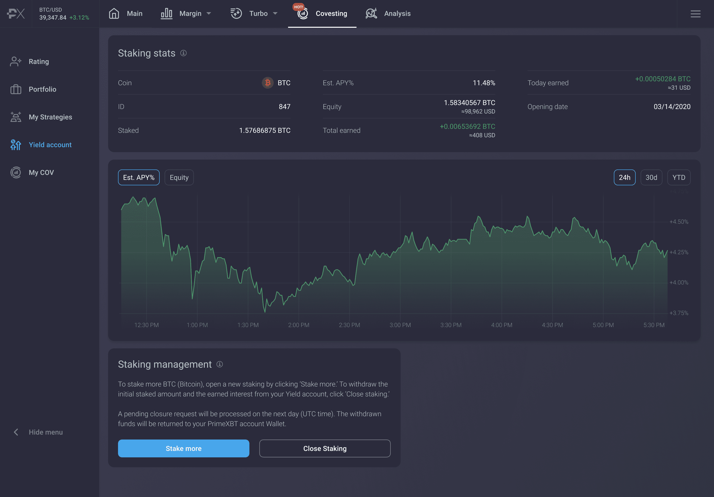 Noble Pro Trades To Launch Covesting Yield Accounts Allowing For Staking Benefits - Yeld stats2x 1